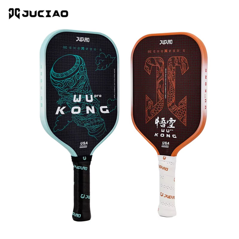 WUKONG 1.0 Carbon Fiber Pickleball Paddles (Orange 16MM)